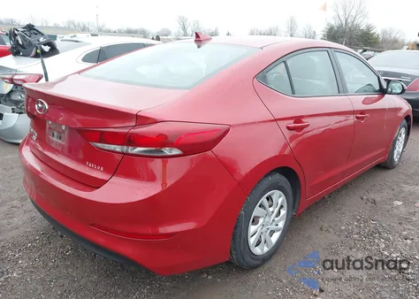 2017 Hyundai Elantra Se from USA, damaged, VIN 5NPD74LF0HH093606
